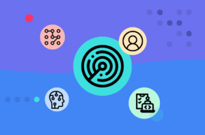vector drawing representing decisioning orchestration